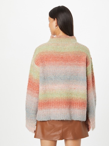 Pull-over NORR en mélange de couleurs