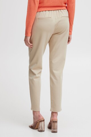 b.young Tapered Pleat-Front Pants 'Rizetta' in Beige