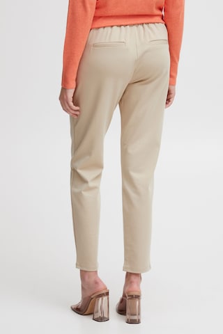 b.young Regular Stoffhose 'Rizetta' Pleat Pants in Beige