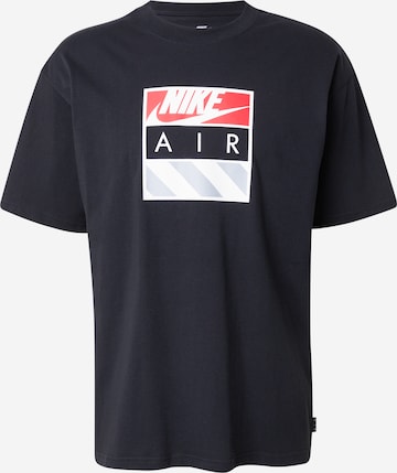 Nike Sportswear Футболка 'Air' в Черный: спереди