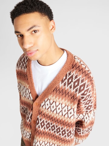 TOPMAN Cardigan i brun