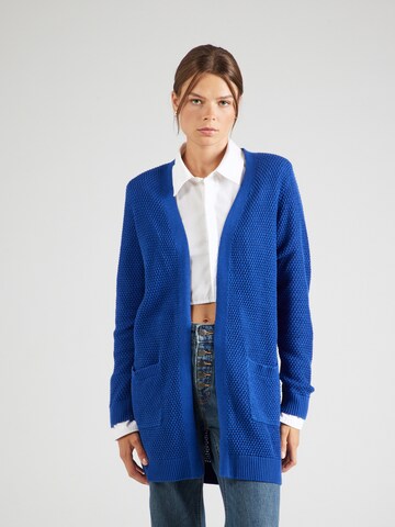 VILA Knit Cardigan 'VIDALO' in Blue: front