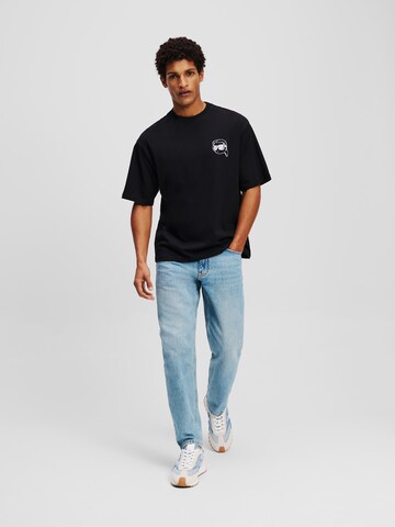 Karl Lagerfeld Shirt 'IKON' in Black