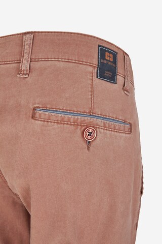 CLUB OF COMFORT Slimfit Hose 'Garvey 6701' in Rot