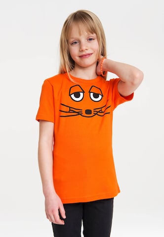 LOGOSHIRT Shirt in Oranje: voorkant