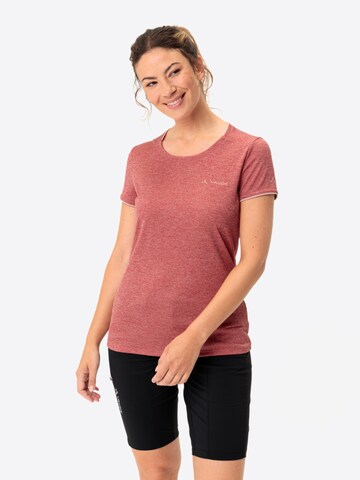 VAUDE Performance shirt in Red: front