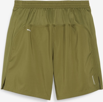 Regular Pantalon de sport 'Run Favourite Velocity 7' PUMA en vert
