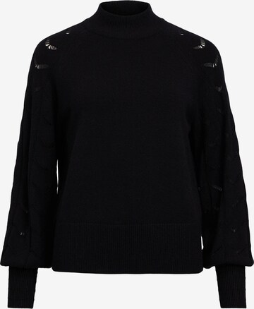 OBJECT Sweater 'Eva' in Black: front