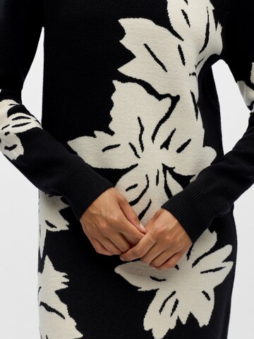 OBJECT Knit dress 'OBJRAY' in Black