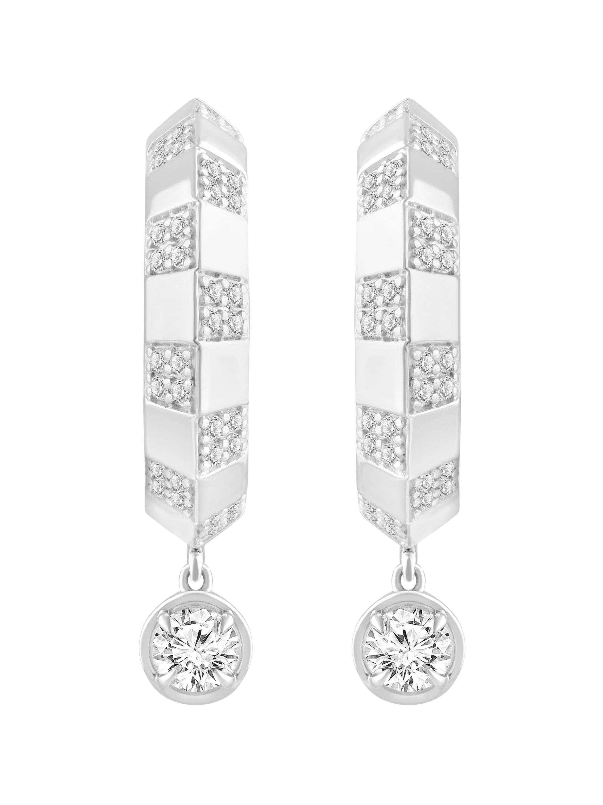 ETHISHER DIAMANTEN Earrings in Silver