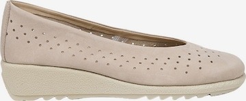 Desa Slipper in Beige: Vorderseite