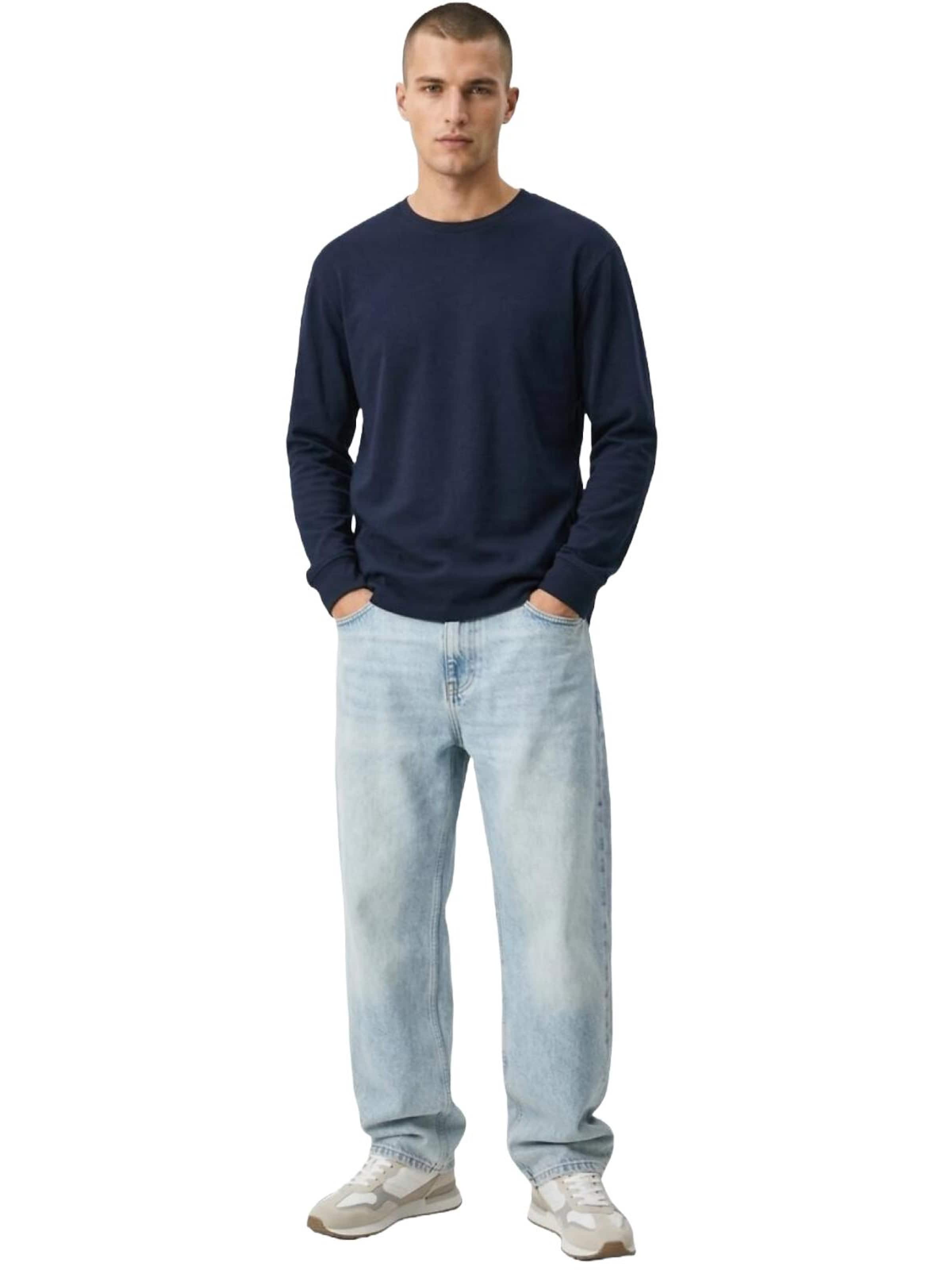 LTB Jeans Sudadera 'LTB Jeans Herren-Sweatshirt mit Rundhalsausschnitt' en S en navy, Vista del producto