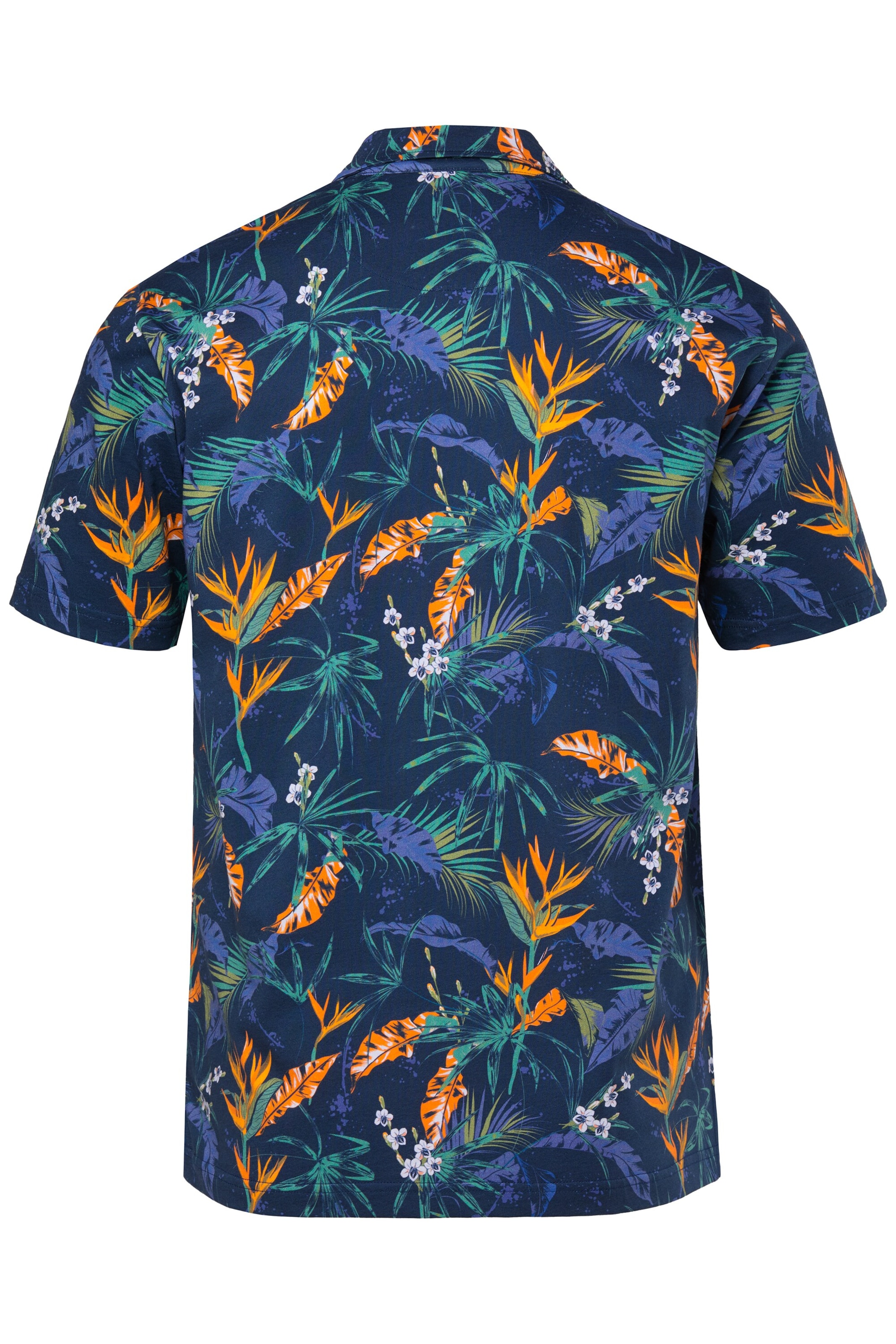 Men Plus Shirt in Blauw