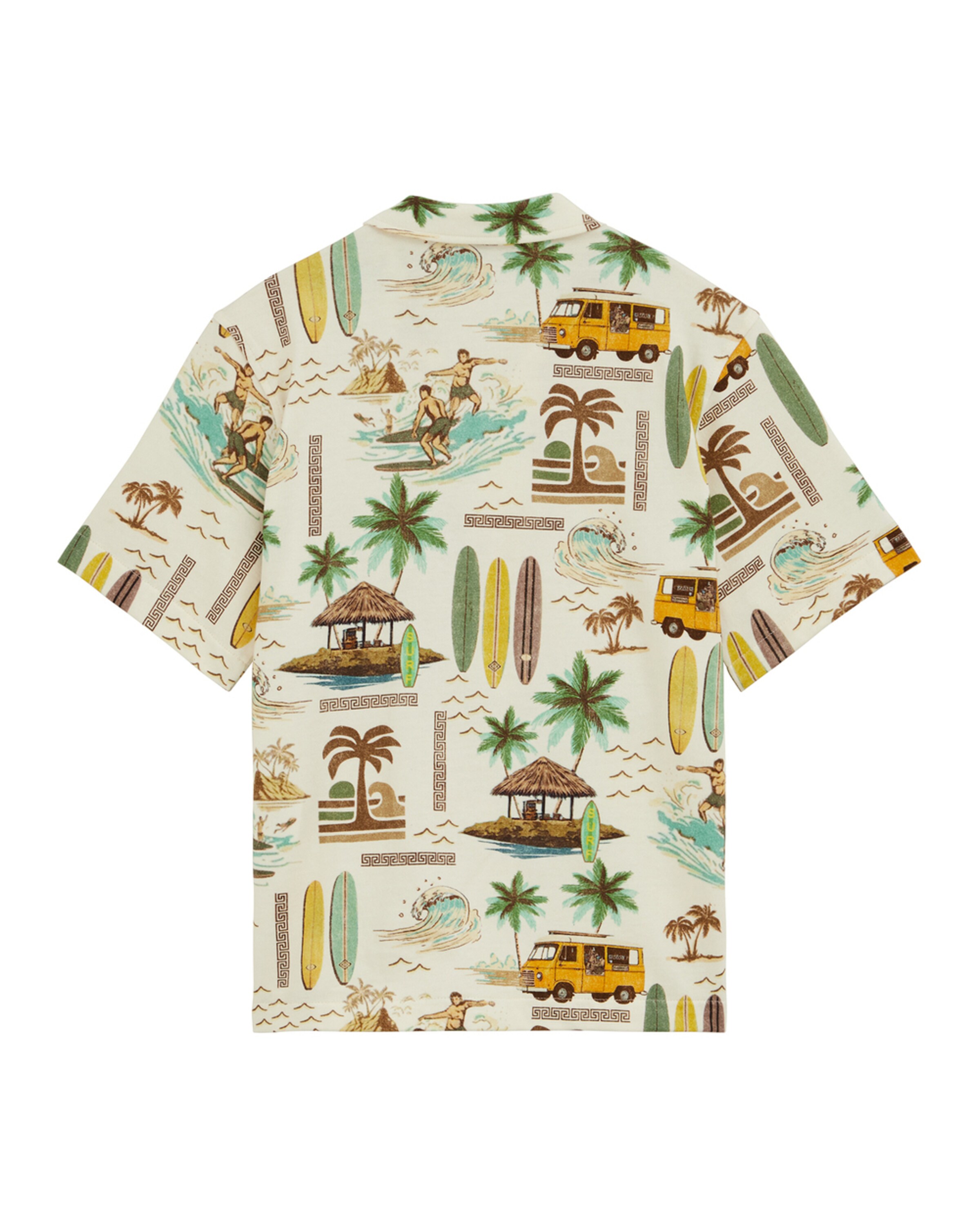 WE Fashion Средняя посадка Рубашка в Бежевый