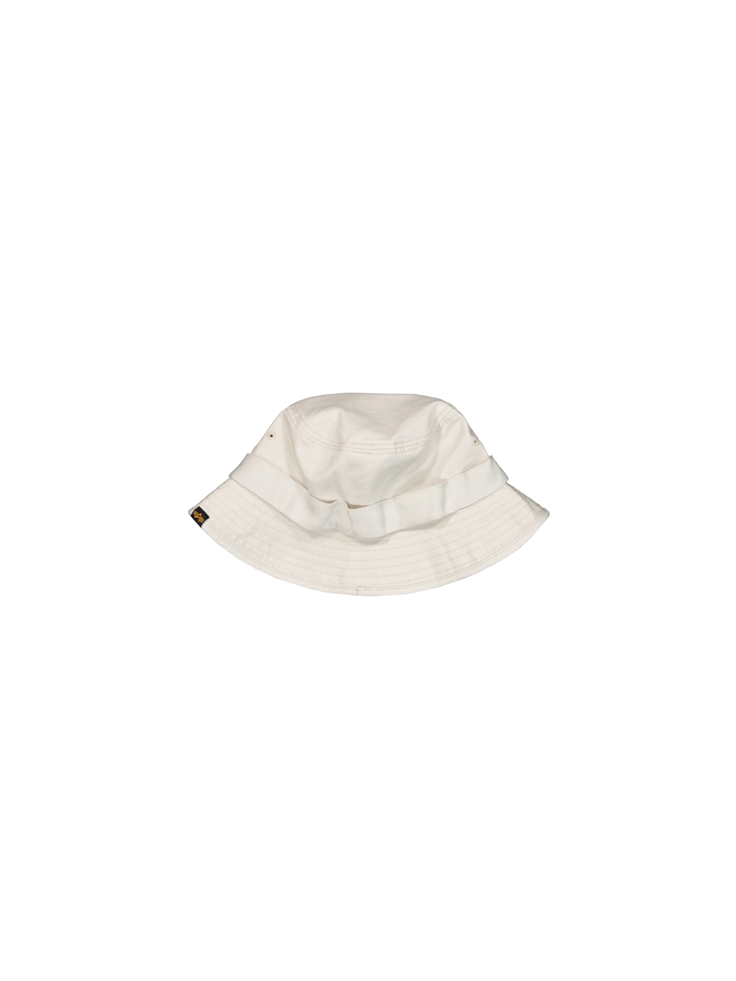 ALPHA INDUSTRIES Hut 'Washed Out' in Grau: Rückseite