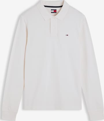 Tommy Jeans - Camisa 'ESS' em branco: frente