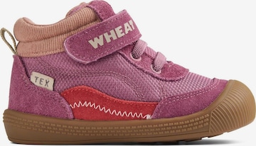 Scarpina primi passi 'Tody Tex' di WHEAT in lilla: frontale