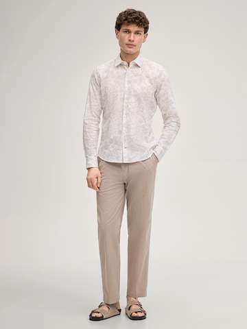 Coupe slim Chemise 'Pit' JOOP! en blanc