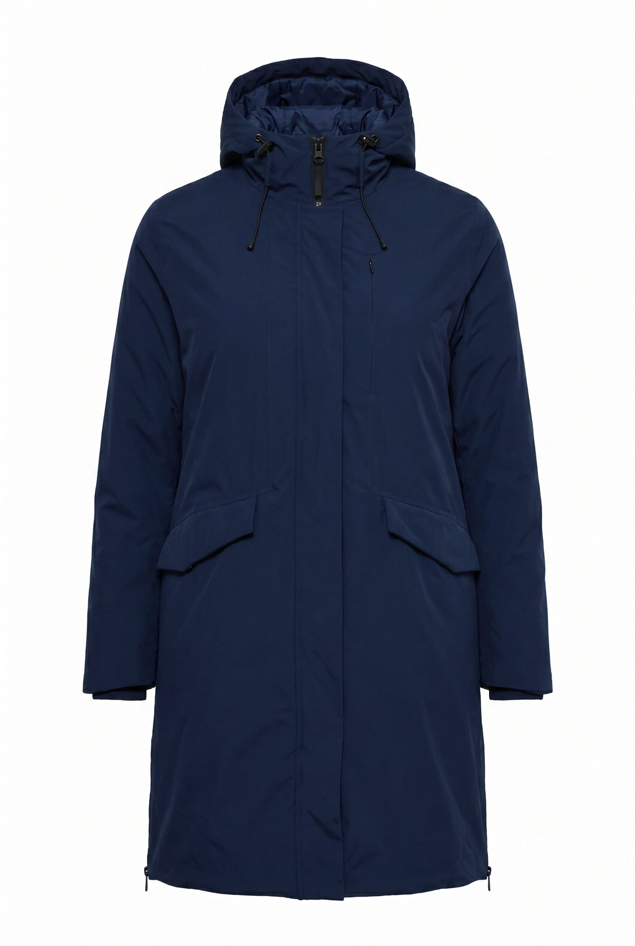 Ulla Popken Weatherproof jacket in M-L in Marine blue, Item view
