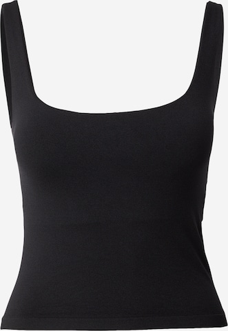 Haut de sport 'Smooth' ICANIWILL en noir : devant