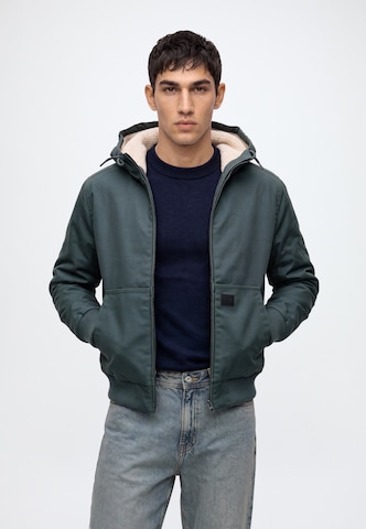 Vintage Industries Winterjas 'Datton' in Grijs