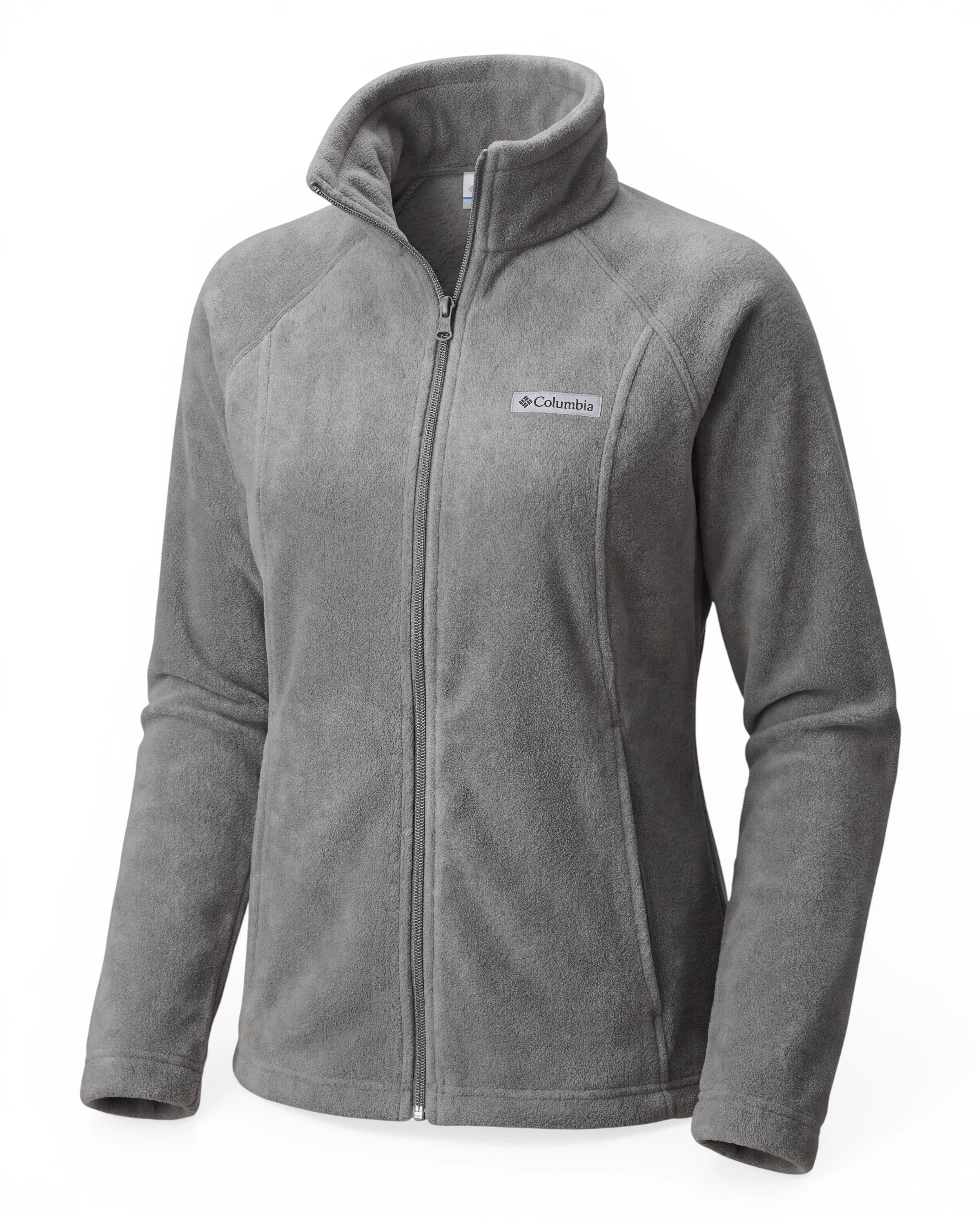 COLUMBIA Functionele fleece jas 'Benton Springs' in Groen: voorkant