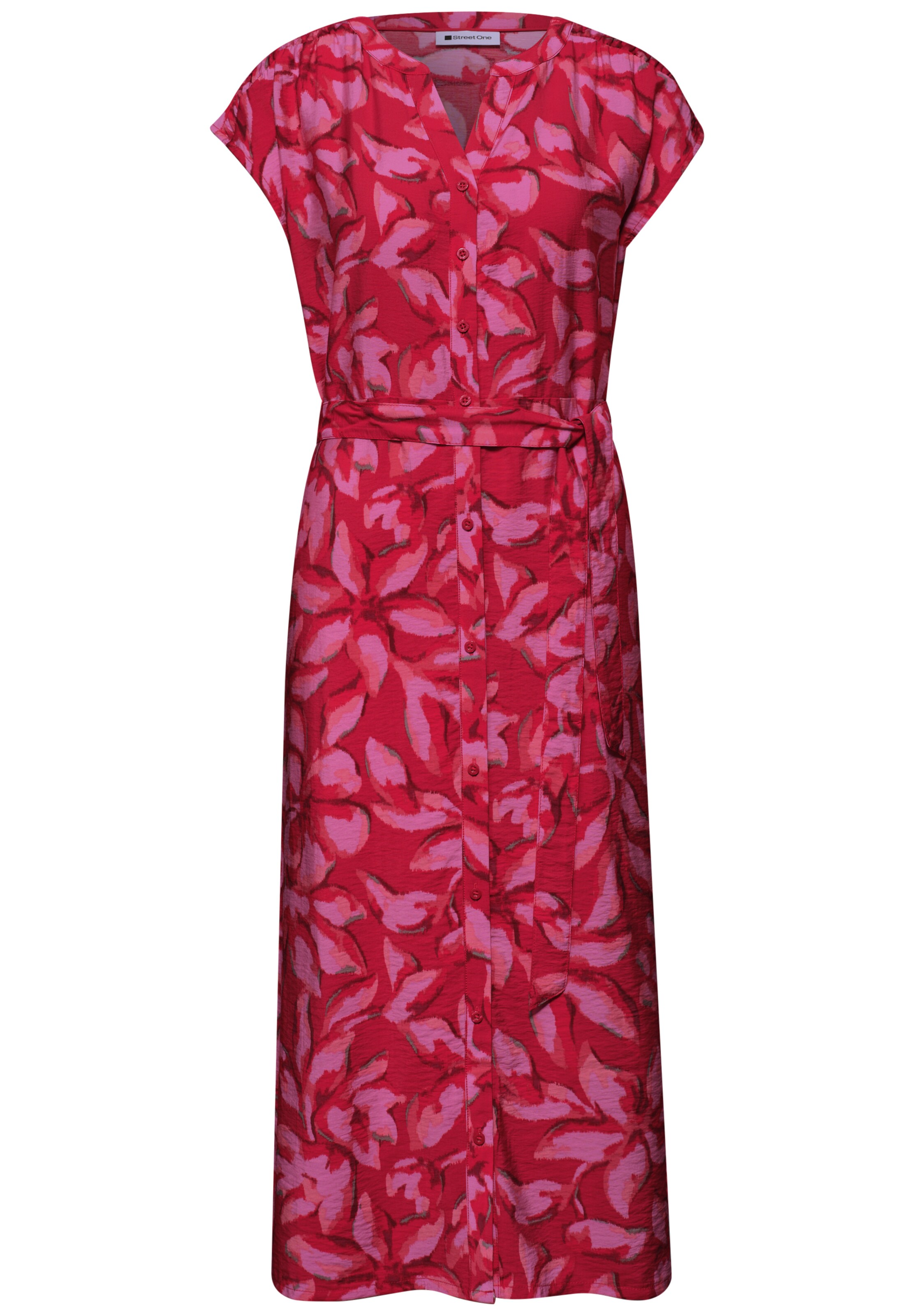 STREET ONE Kleid in Rot: Vorderseite