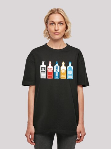 T-shirt oversize 'Fantastic Beasts Potion Collection' F4NT4STIC en noir : devant