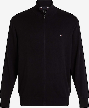 Tommy Hilfiger Big & TallKardigan - crna boja: prednji dio