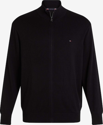 Tommy Hilfiger Big & Tall Vestes en maille en XXL en noir, Vue avec produit