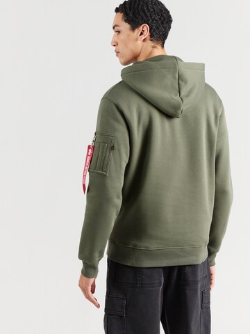 ALPHA INDUSTRIES Sweatshirt in Green