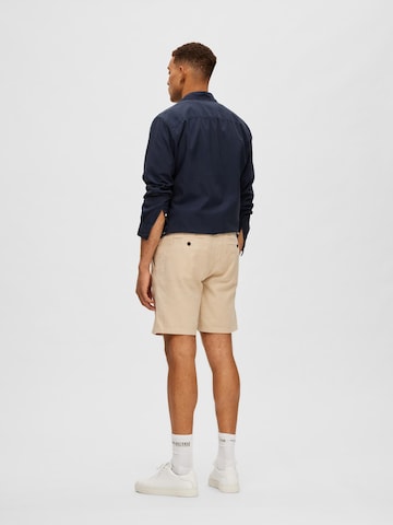 SELECTED HOMME - regular Pantalón chino 'Brody' en beige