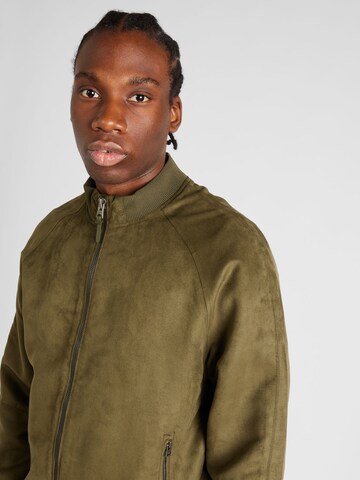 Springfield - Chaqueta de entretiempo en verde