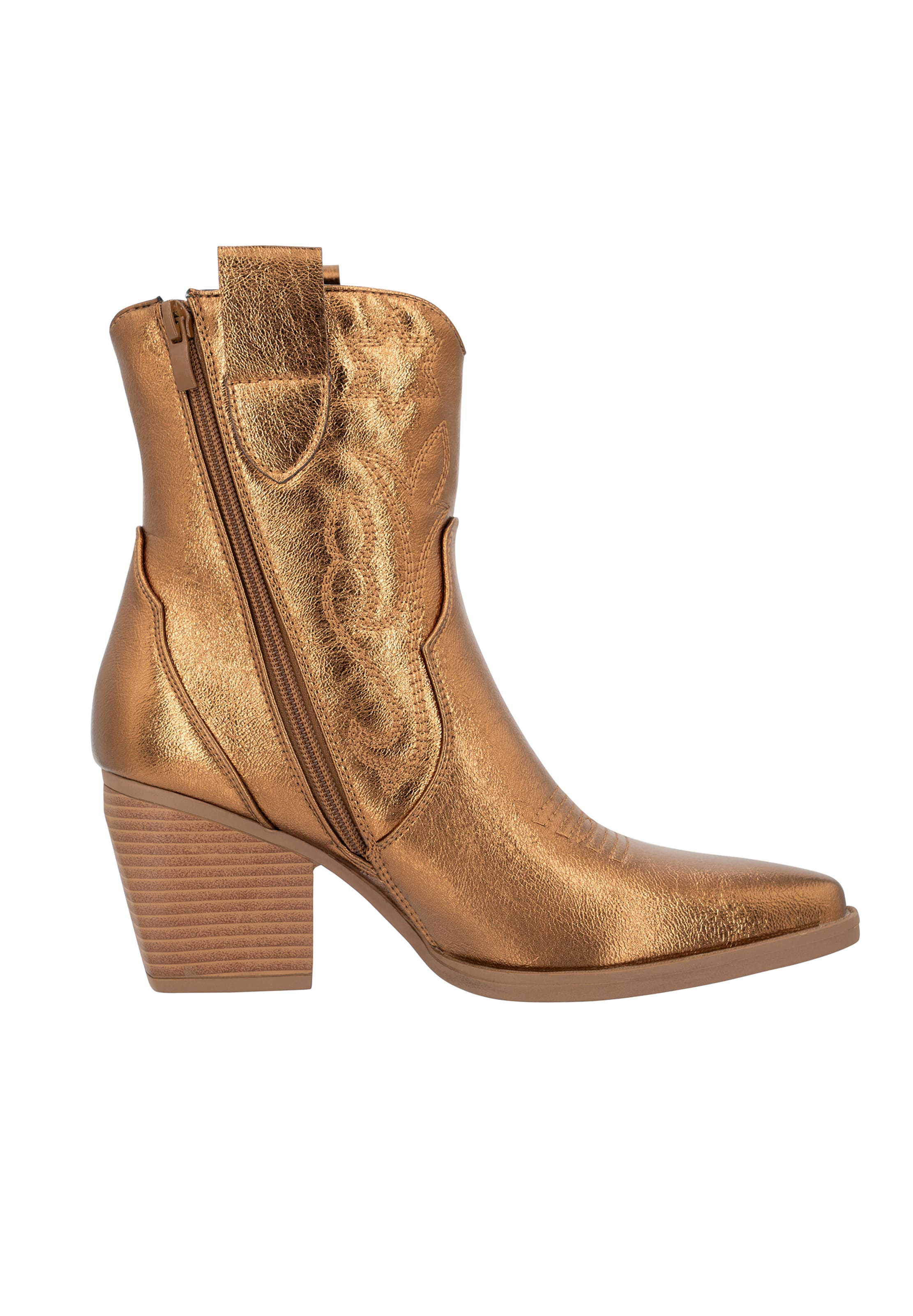 Salinyang Comwboystøvler i guld