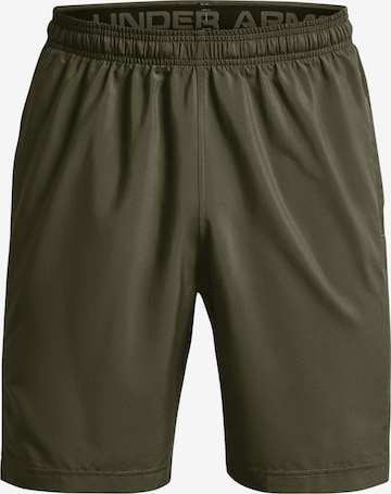 UNDER ARMOUR Shorthose in Grün: front