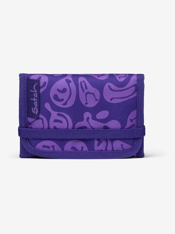 Satch Wallet 'Portemonnaie Geldbeutel' in Purple: front