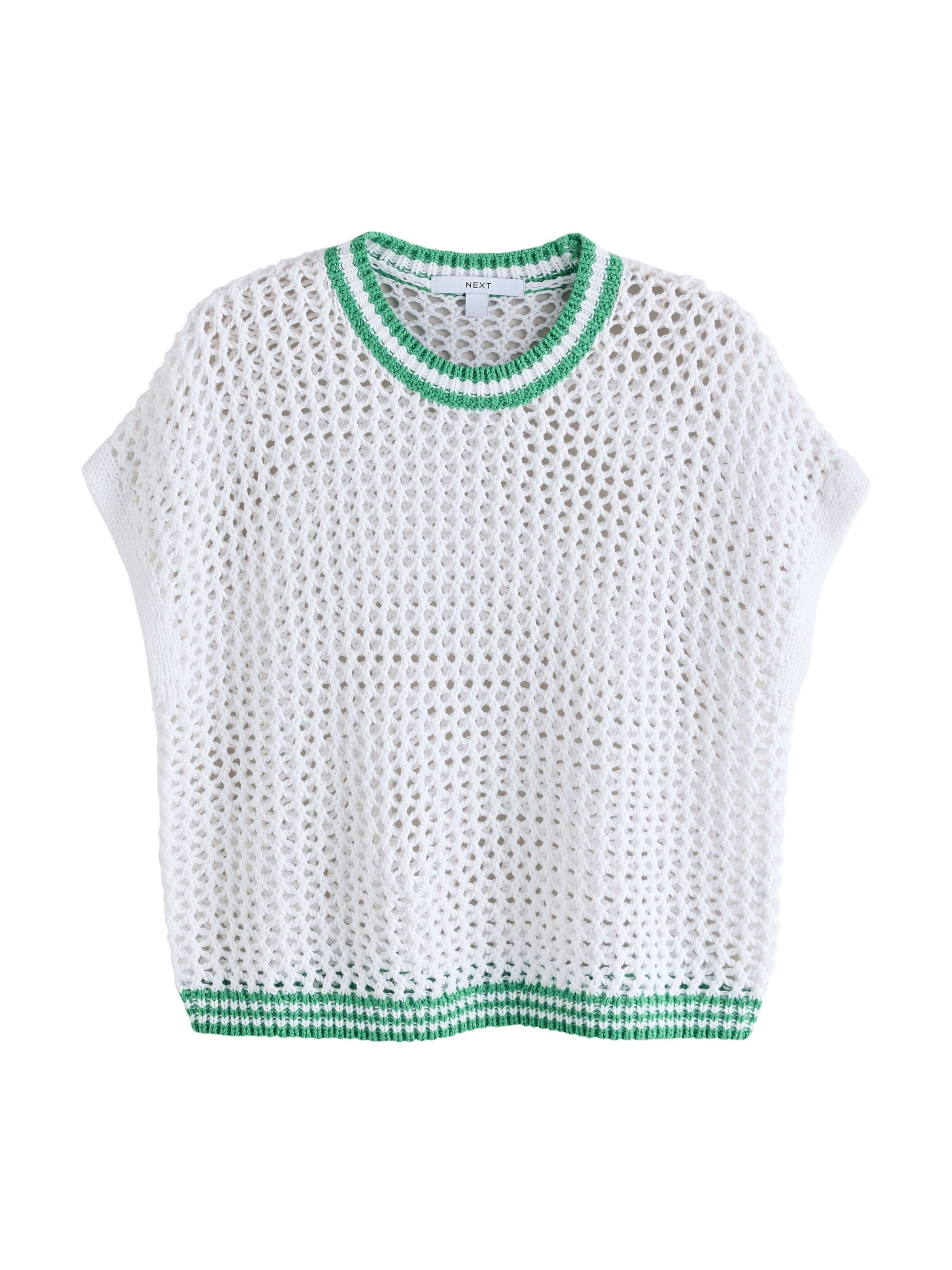 Pull-over Next en blanc : devant