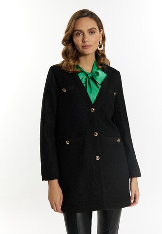 faina - Blazer en negro: frente