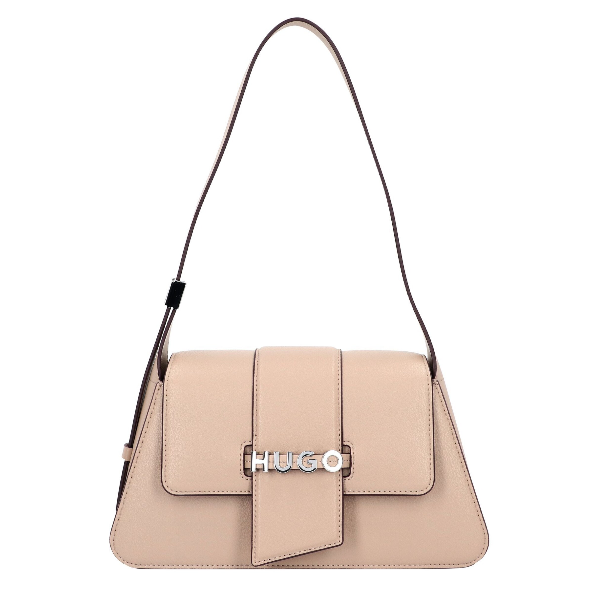 HUGO Schultertasche 'Mel 2.0' in Beige: Vorderseite