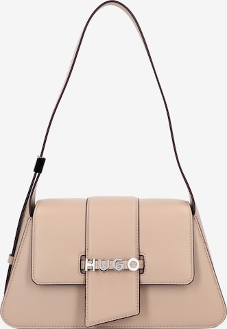 HUGO Schultertasche 'Mel 2.0' in Beige: Vorderseite