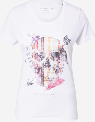 EINSTEIN & NEWTON Shirt 'Arrow Skull' in mischfarben / weiß, Produktansicht