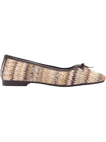 Ballerina con cinturino 'Fridah' di Limoya in marrone