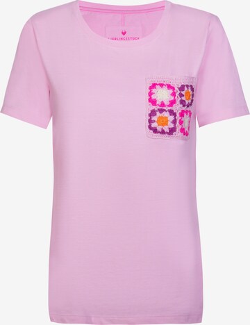 LIEBLINGSSTÜCK Shirt 'Christal' in Roze: voorkant