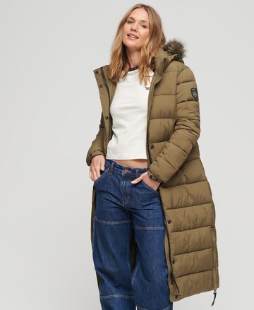 Superdry Wintermantel in Bruin