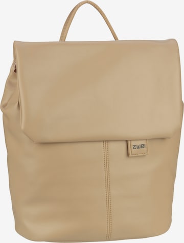 Sac à dos 'Mademoiselle' ZWEI en beige : devant