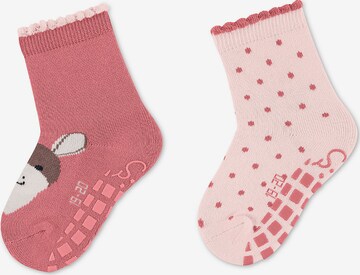 STERNTALER Socken 'Emmi' (GOTS) in Pink: predná strana