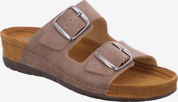 ROHDE Mule 'Rodigo' in Brown: front