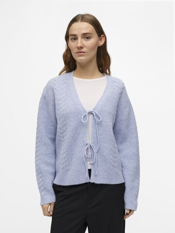 OBJECT Knit Cardigan in Blue: front