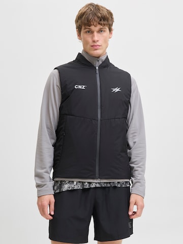 JACK & JONES - Chaleco 'JCOCnz Paris' en negro: frente