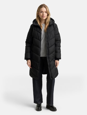 TOM TAILOR Winter coat in Black